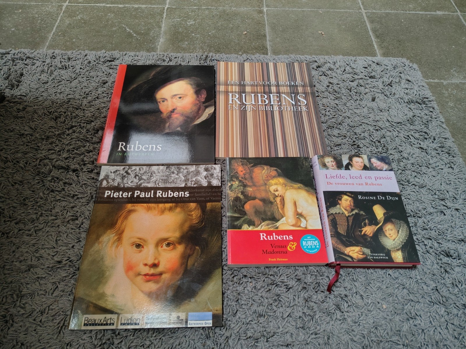 5 boeken Pieter Paul Rubens, Ophalen of Verzenden