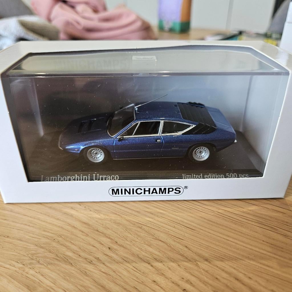 Lamborghini Urraco 1974 (édition à 500pcs) 1/43, Ophalen of Verzenden, Nieuw, Auto, MiniChamps