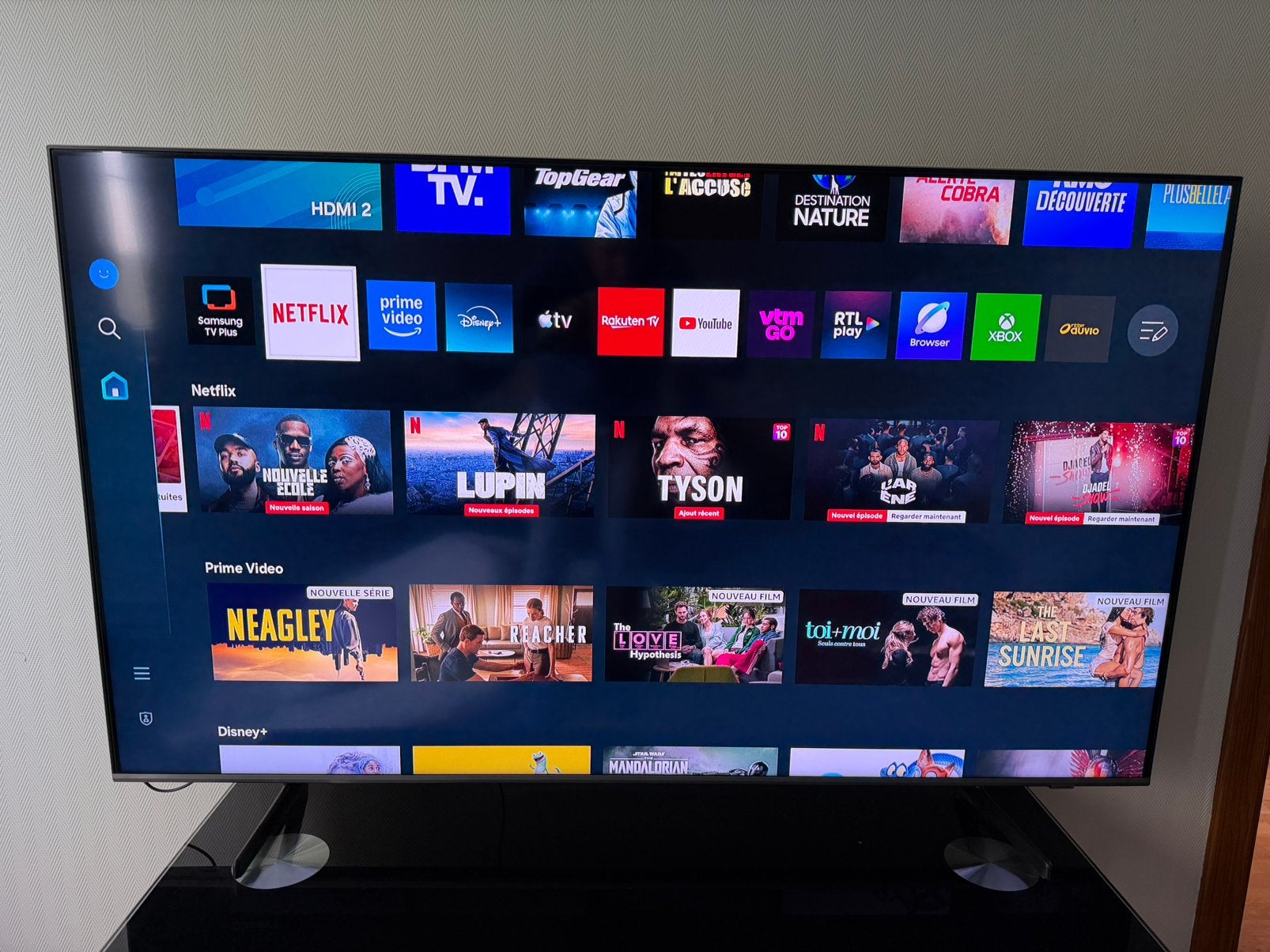 Samsung QLED 55-inch 4K UHD-tv, Audio, Tv en Foto, Ophalen, 120 Hz, Samsung, 100 cm of meer