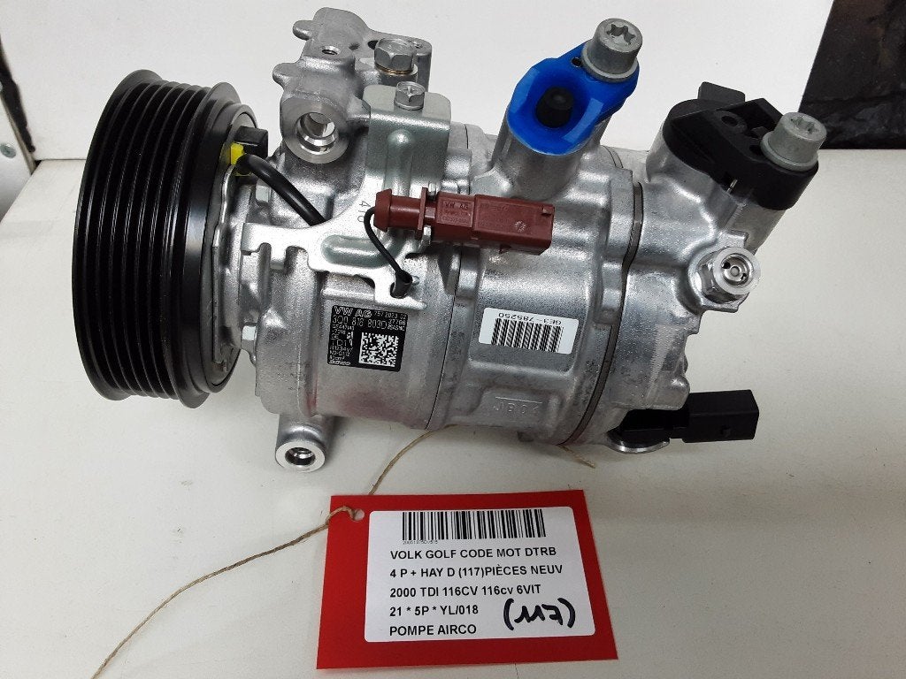 COMPRESSEUR CLIMATISATION Golf VIII (CD1) (3Q0816803D), Volkswagen, Volkswagen AG, Utilisé, Kundenbetreuung@volkswagen.de