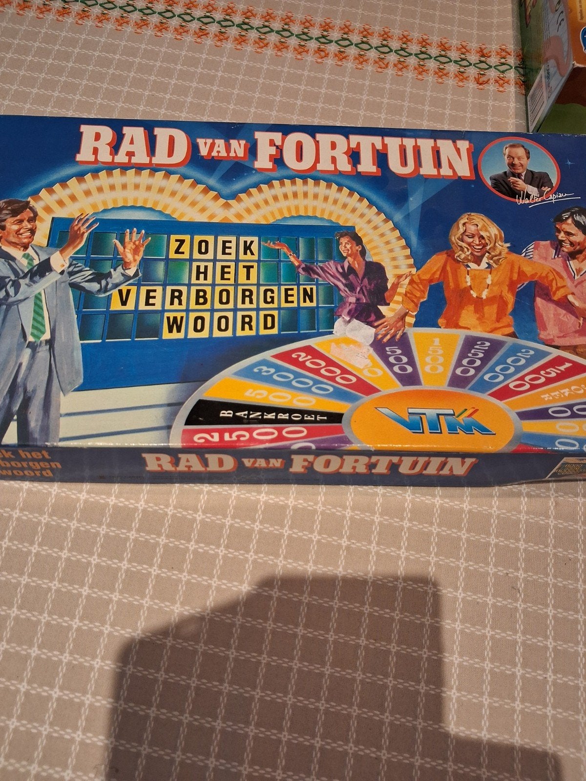 vintage bordspel Rad van fortuin van VTM, Ophalen of Verzenden