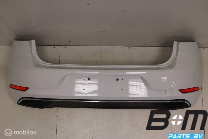 Achterbumper VW Golf 7 Facelift 3- of 5drs LC9A 5G6807421BK, Gebruikt
