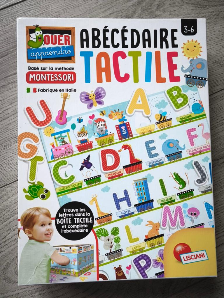 Jeu éducatif - Abécédaire tactile Montessori, Hobby & Loisirs créatifs, Jeux de société | Jeux de plateau, Comme neuf, 1 ou 2 joueurs