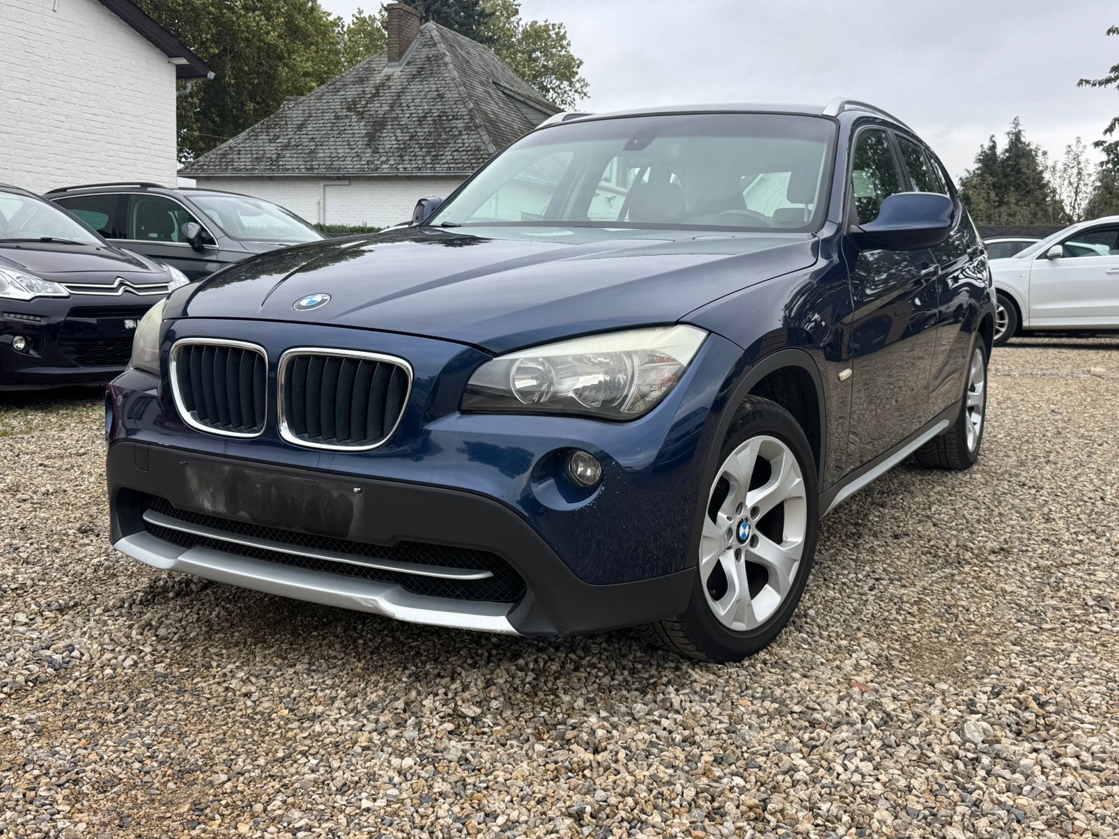 BMW X1 2.0d xDrive 4x4 2011 SENSOR/GPS/BT/CRUISE/CLIM, Euro 5, Stof, 4 cilinders, Verwarmde buitenspiegels