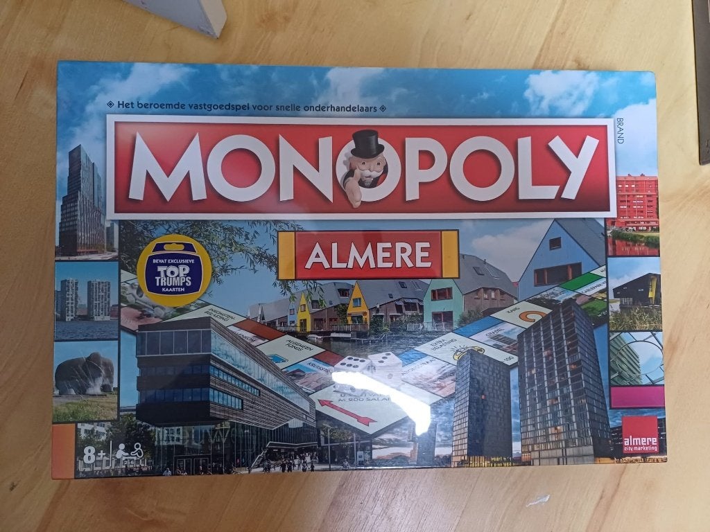 jeu de société seal NL Monopoly Almere Monopolie limited, Enlèvement ou Envoi, Neuf, Monopooly