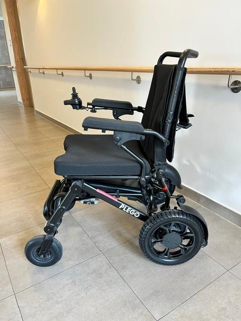 Elektrische rolstoel PLEGO, Diversen, Rolstoelen, Zo goed als nieuw, Elektrische rolstoel, Inklapbaar, Ophalen