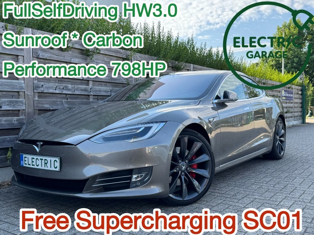 Modèle S P90D SC01*FSD*HW3.0*Toit Ouvrant, Autos, Tesla, Entreprise, Achat, Model S, Jantes en alliage léger, Électrique, Euro 6