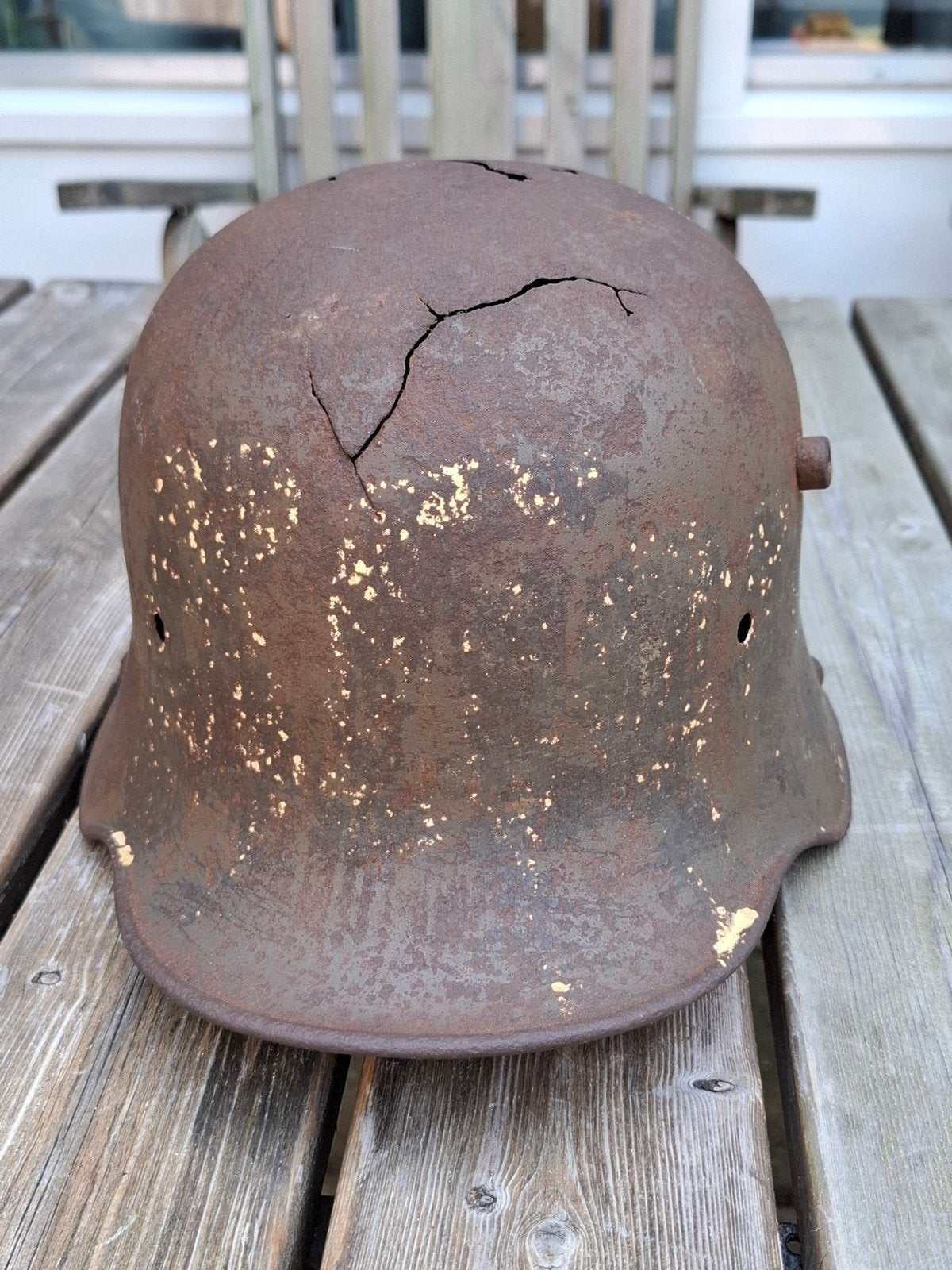 Duitse helm ww2, Verzamelen, Ophalen