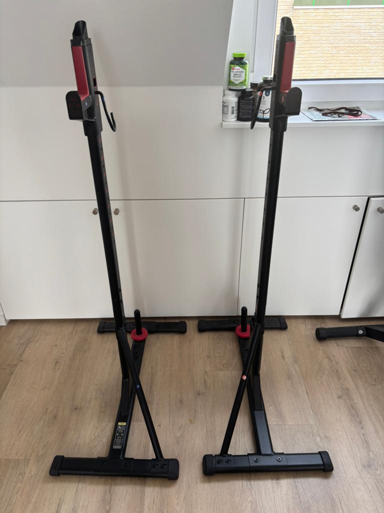 Rack Squat Musculation Réglable Sécurité, Enlèvement, Comme neuf