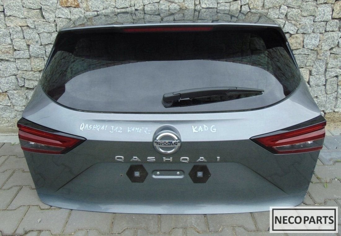 NISSAN QASHQAI J12 ACHTERKLEP KADG ALLE ONDERDELEN LEVERBAAR, Arrière, -, Haillon arrière, Utilisé