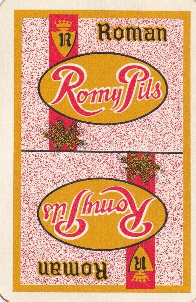 B 126 / S K ROMAN ROMY PIS RODE SPIKKELS, Verzamelen, Speelkaarten, Jokers en Kwartetten, Ophalen of Verzenden, Nieuw, Speelkaart(en)