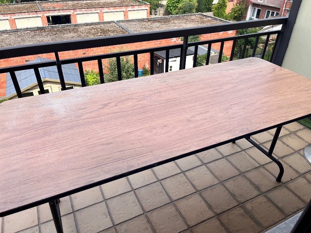 Inklapbare tafel, Tuin en Terras, Tuintafels, Ophalen, Gebruikt, Rechthoekig, Hout