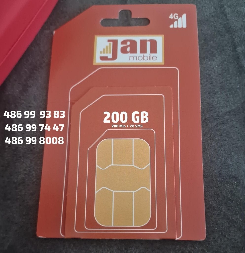 Mooi VIP-nummer + 200 GB Prepaid Sim kaart, Telecommunicatie, Prepaidkaarten en Simkaarten, Verzenden, Nieuw, Overige providers