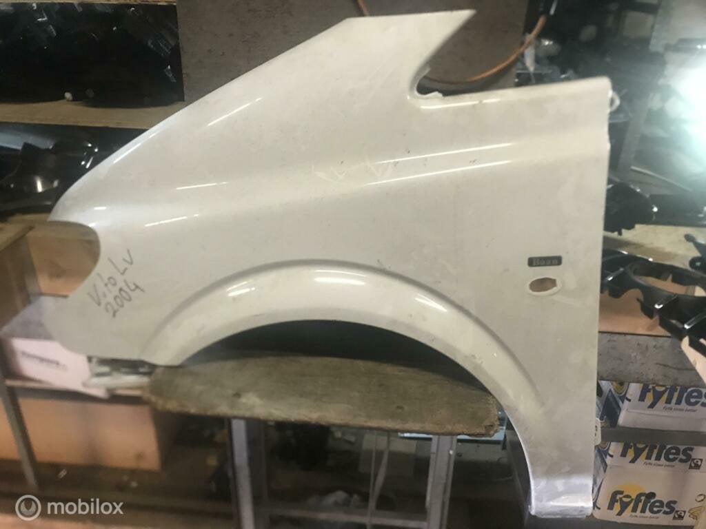 Mercedes Vito W639 Linker voorscherm, Gebruikt, Mercedes-Benz, Ophalen of Verzenden, Mercedes-Benz