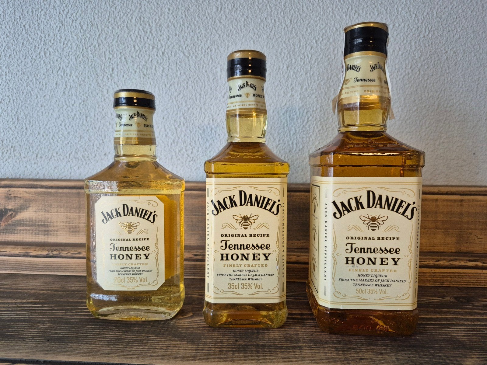 Jack Daniel's Honey set van 3 flessen, Collections, Enlèvement ou Envoi, Neuf, Pleine