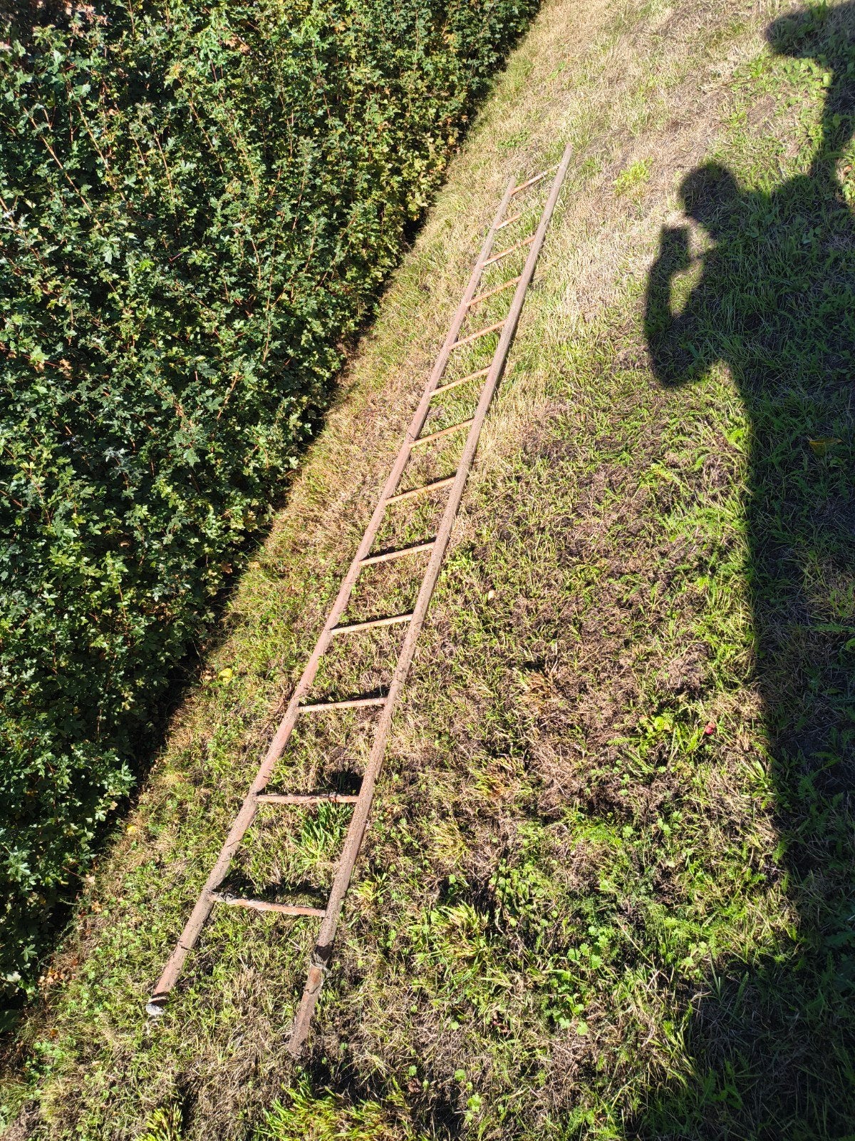 ladder in yzer. 13 treden, Ophalen, Gebruikt, Ladder, 2 tot 4 meter