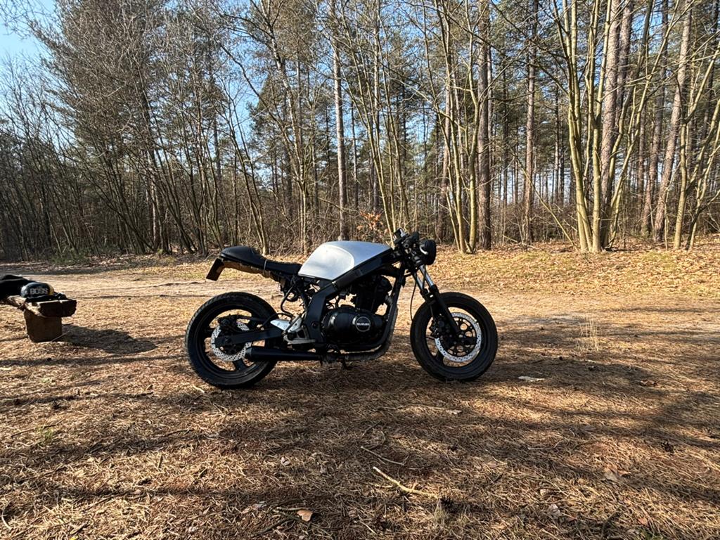 Suzuki 500cc caffe racer, Motoren, Ophalen of Verzenden