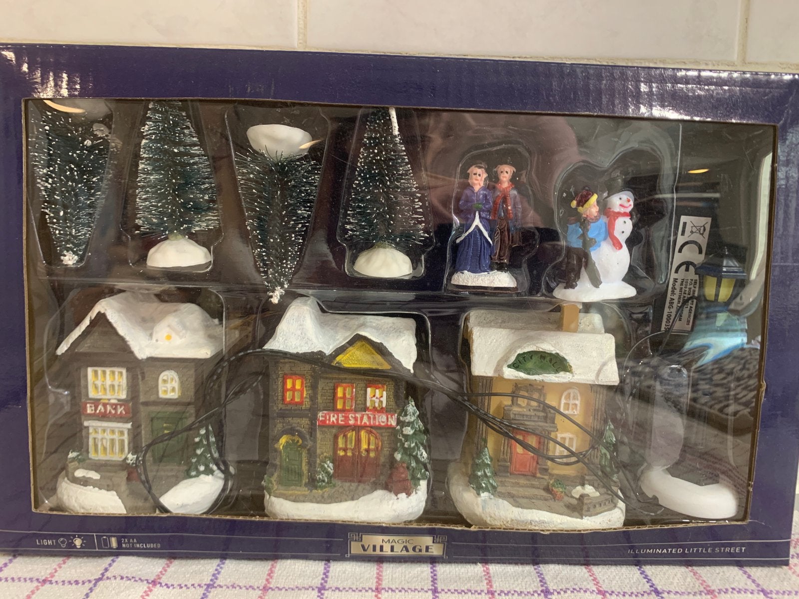 Kersttafereel set 3, Diversen, Ophalen, Zo goed als nieuw