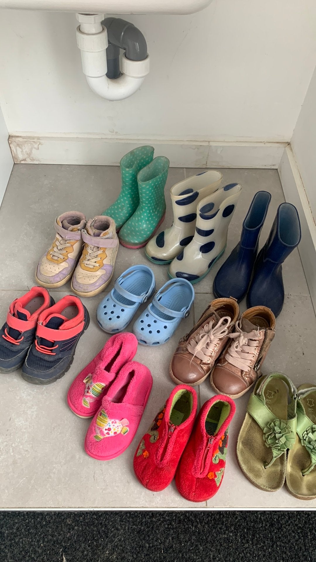 Lot kinderschoenen +botten/laarsjes maat 21-26, Ophalen, Gebruikt, Meisje, Laarsjes
