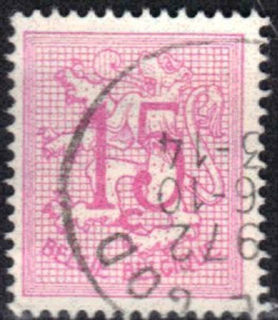 Belgique 1957 - Yvert/OBP 1026C - Numéro sur la eçon h (ST), Timbres & Monnaies, Envoi, Affranchi, Oblitéré