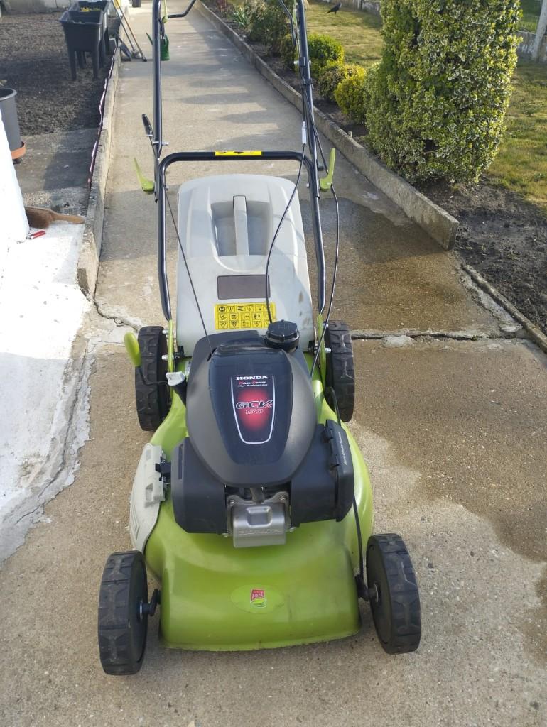 Honda GCVx 170 grasmaaier, Tuin en Terras, Grasmaaiers, Gebruikt, Benzine-grasmaaier, 50 cm of meer, Ophalen
