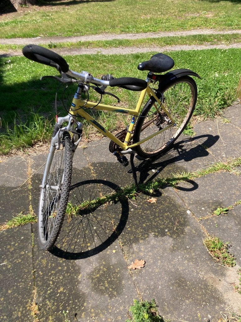 Koersfiets met vlinderstuur, Fietsen en Brommers, Gebruikt, Versnellingen, Schijfrem, 65 cm of meer