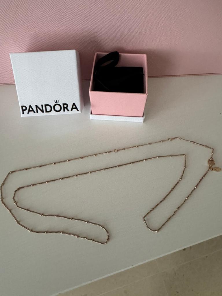 Halsketting Pandora, Handtassen en Accessoires, Activity trackers, Ophalen of Verzenden, Zo goed als nieuw