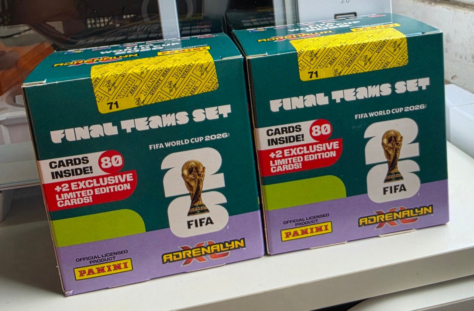 Fifa world cup 2026 Adrenalyn XL, Ophalen