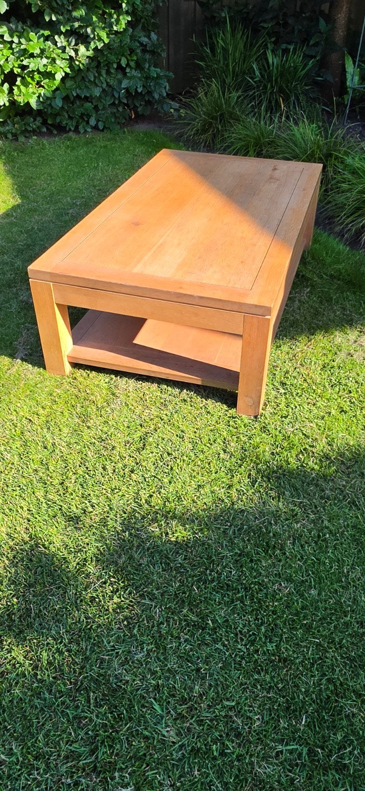 Salontafel ,eik natuurkleur, Ophalen