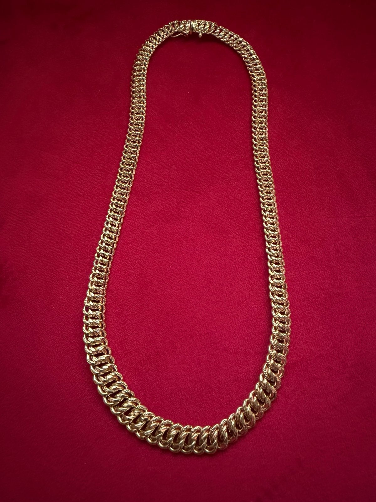 Collier en or 18 carats (disponible 2800€), Bijoux, Sacs & Beauté, Enlèvement, Comme neuf, Or, Or
