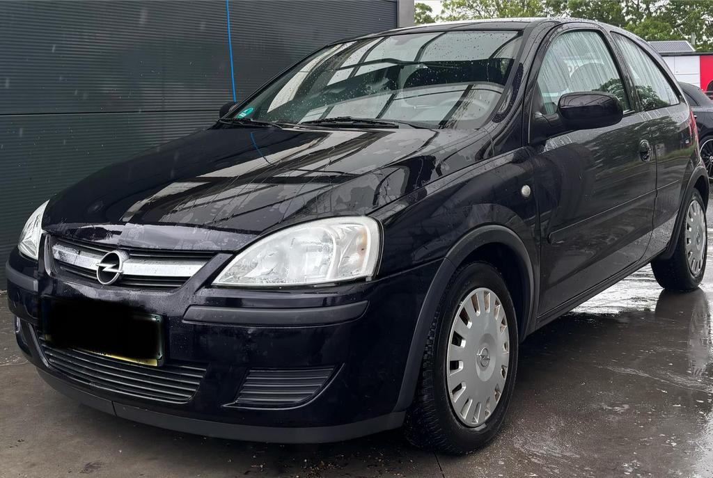 Opel Corsa 1.2 benzine/airco/full service history!, Achat, Airbags, Noir, 5 places