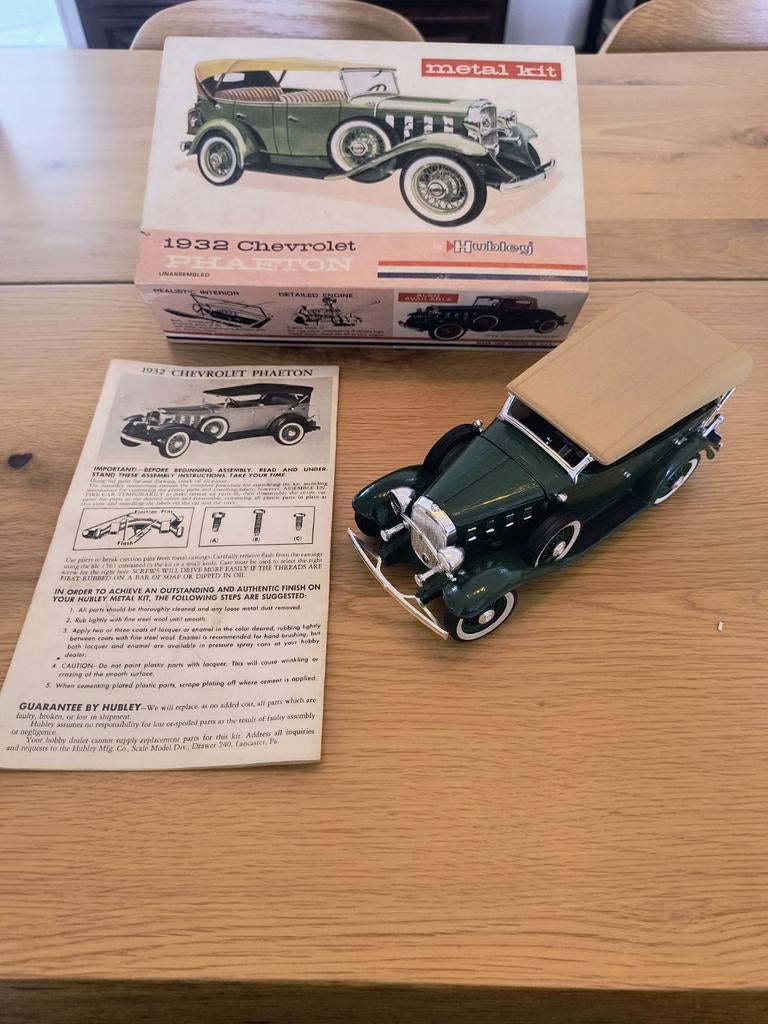 1932 Chevrolet Phaeton nu Hubley, Enlèvement