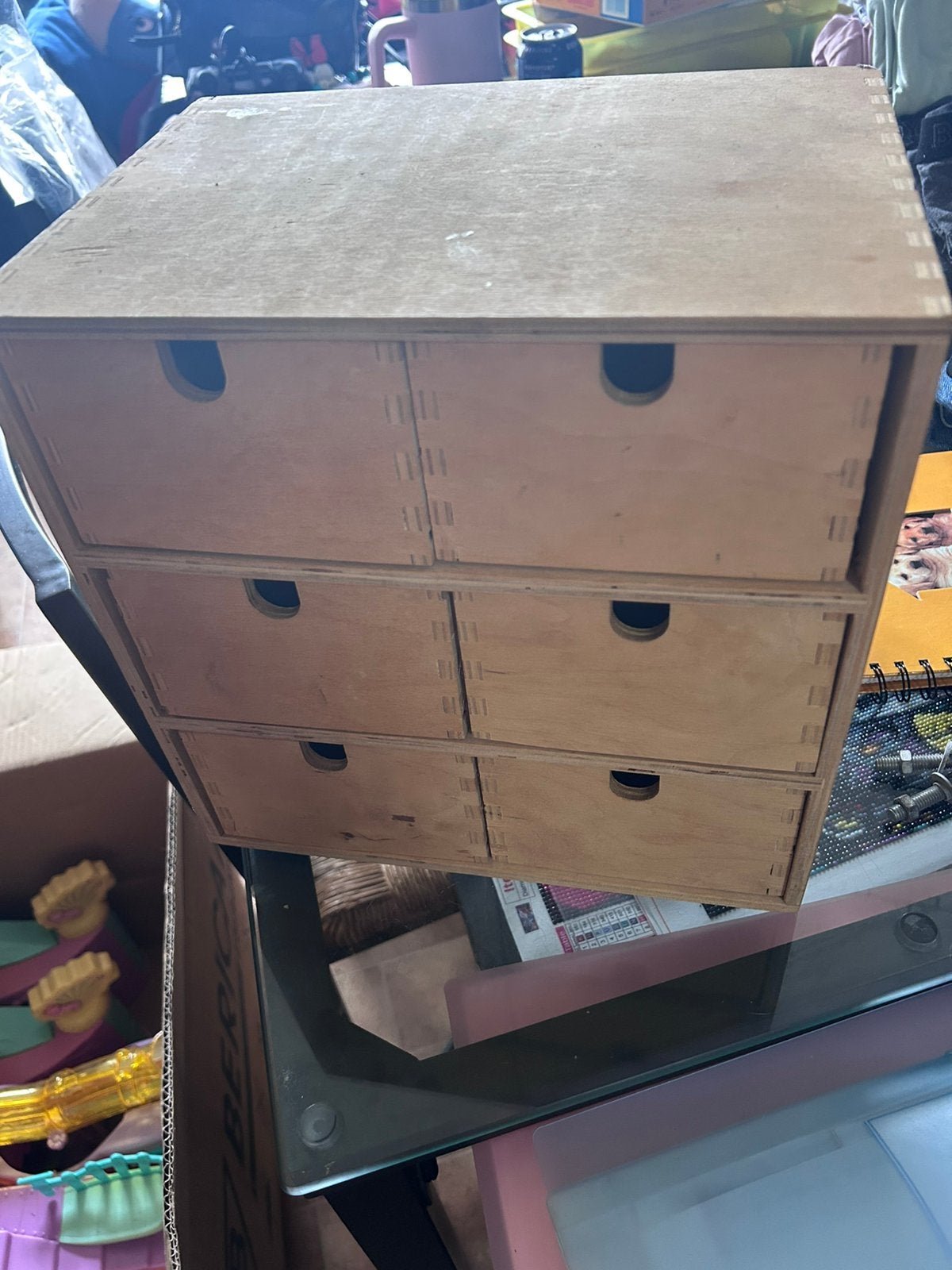 bakje met schuifjes, Ophalen, Minder dan 50 cm, 5 laden of meer, Zo goed als nieuw