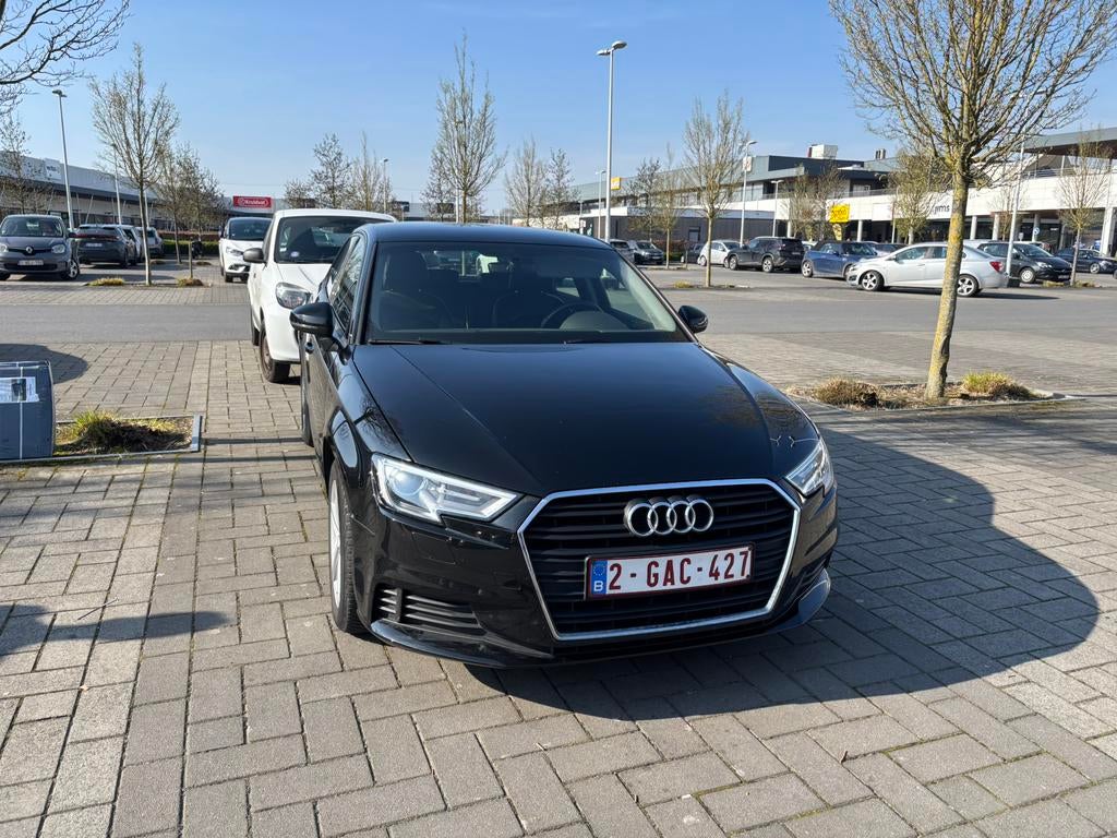 Audi A3 Sportback 2019 – Boîte auto – 122.000 km, Autos, Cuir, Achat, Euro 6, Noir