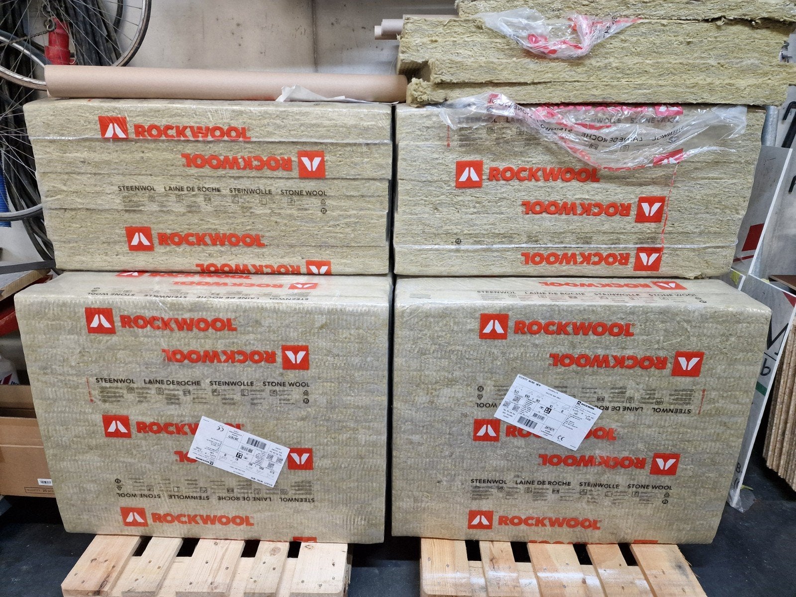 rockwool rockfit mono 5cm  48m², Doe-het-zelf en Bouw, Isolatie en Afdichting, Ophalen, 4 tot 8 cm, Nieuw, Steenwol