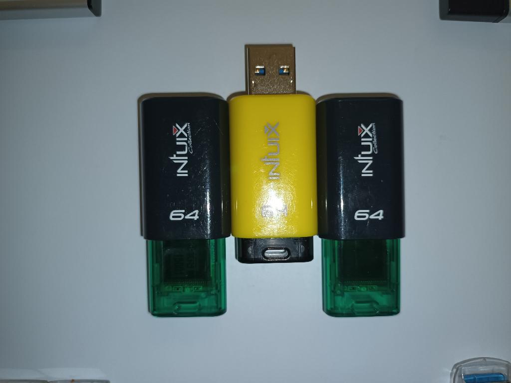 Usb sticks, Informatique & Logiciels, Clés USB, Enlèvement ou Envoi, Utilisé, Intuix, 64 GB
