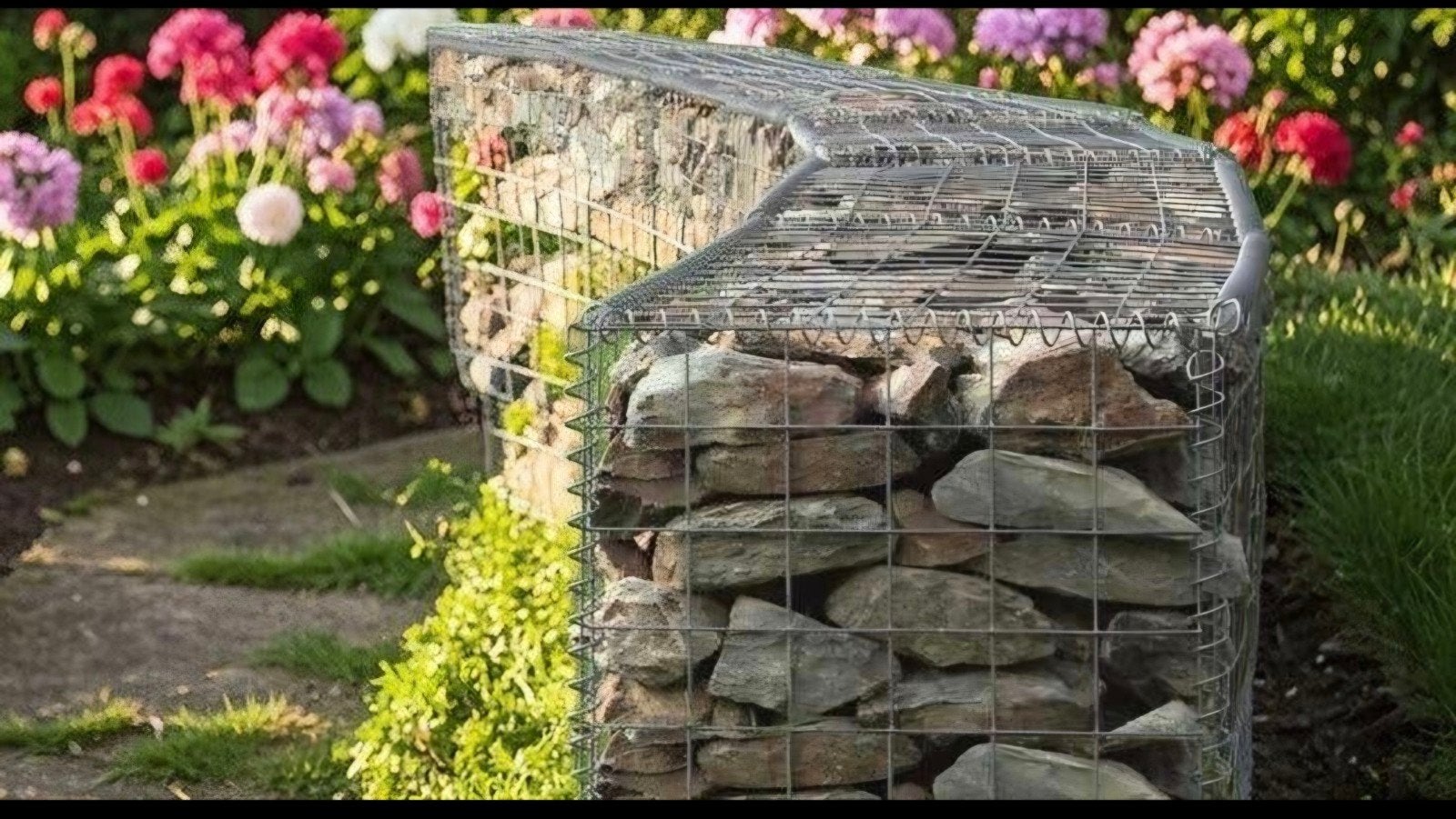 Superpromo! Nieuwe steenkorf, gaboon van Betafence -70%, Tuin en Terras, Ophalen