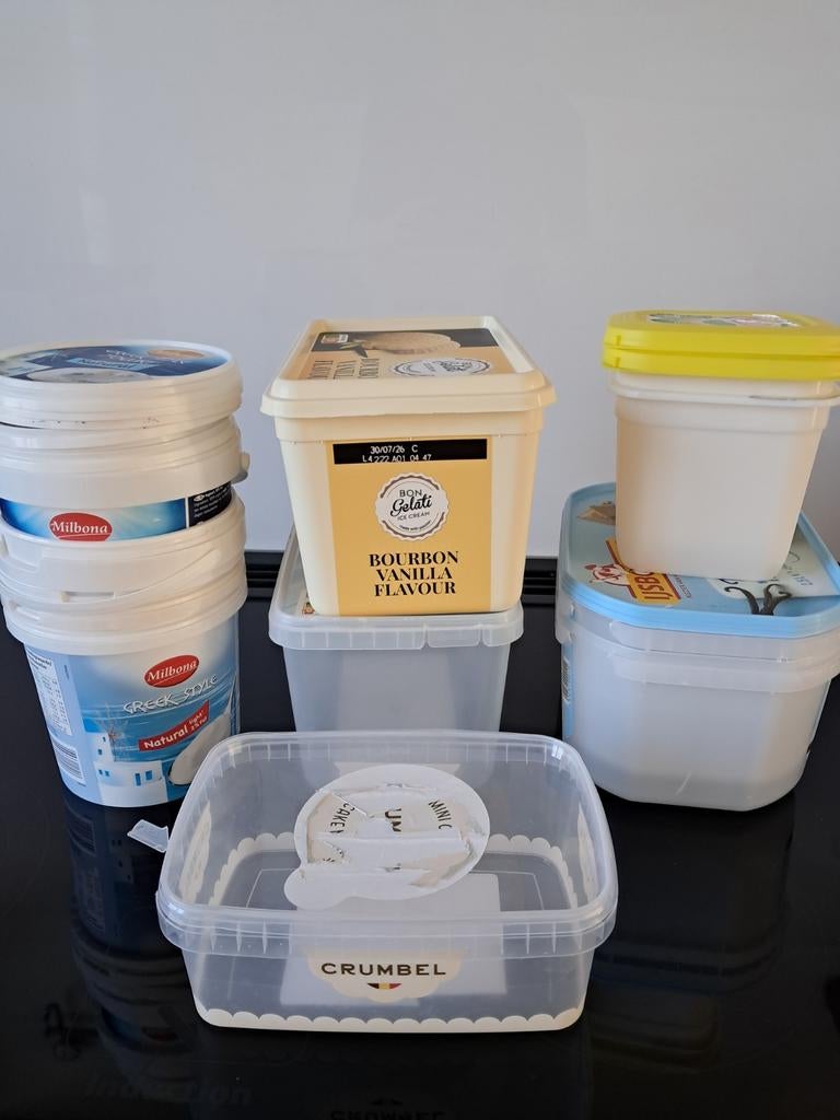 Gratis platic potten, Ophalen