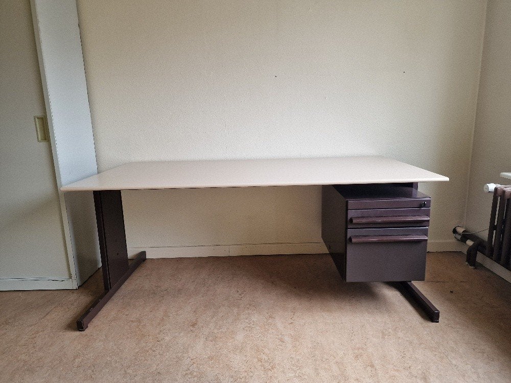 Bureau met of zonder ladeblok (Lengte: 1m80 breedte: 0m90), Ophalen of Verzenden, Gebruikt