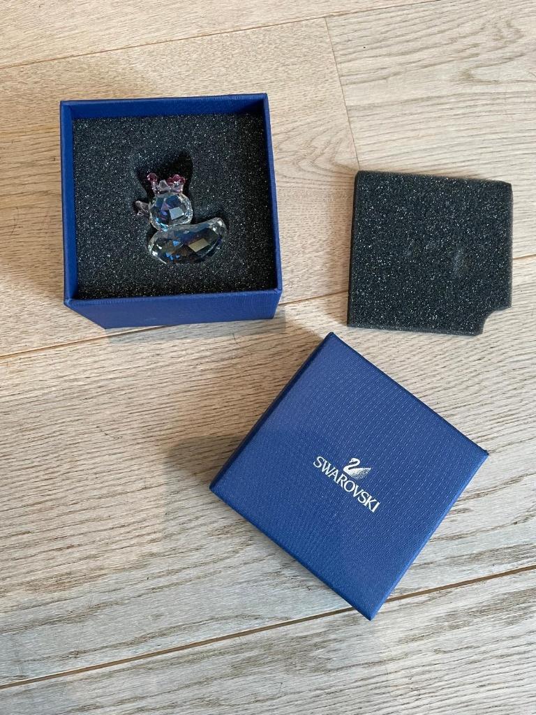 Swarovski Happy Duck - Happy Princes 1078534, Verzamelen, Ophalen of Verzenden, Zo goed als nieuw, Figuurtje