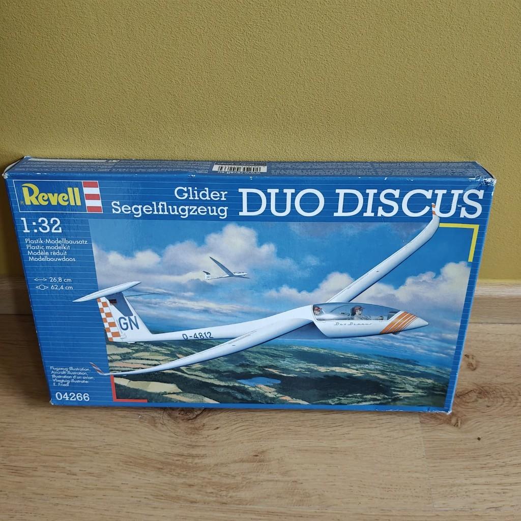 Revell Glider - Duo Discus, Hobby en Vrije tijd, Modelbouw | Vliegtuigen en Helikopters, Zo goed als nieuw, Vliegtuig, Groter dan 1:72