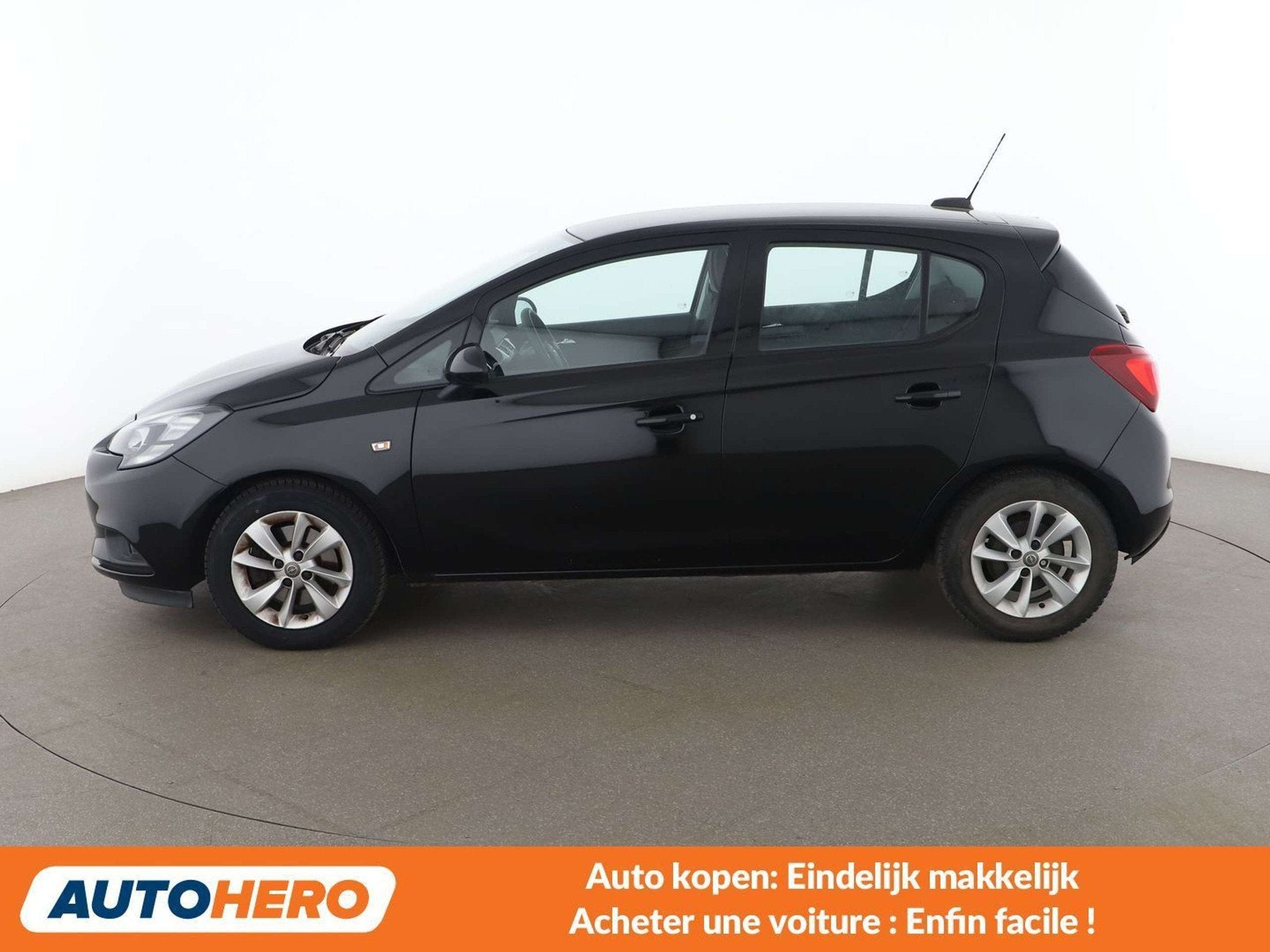 Opel Corsa 1.0 Turbo Edition ecoFlex (bj 2019), Auto's, Opel, Voorwielaandrijving, Stof, Gebruikt, Zwart