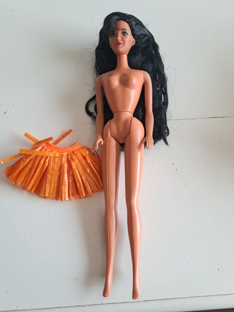 Barbie Kira Hawaii fun 1990 vintage mattel, Verzenden, Gebruikt