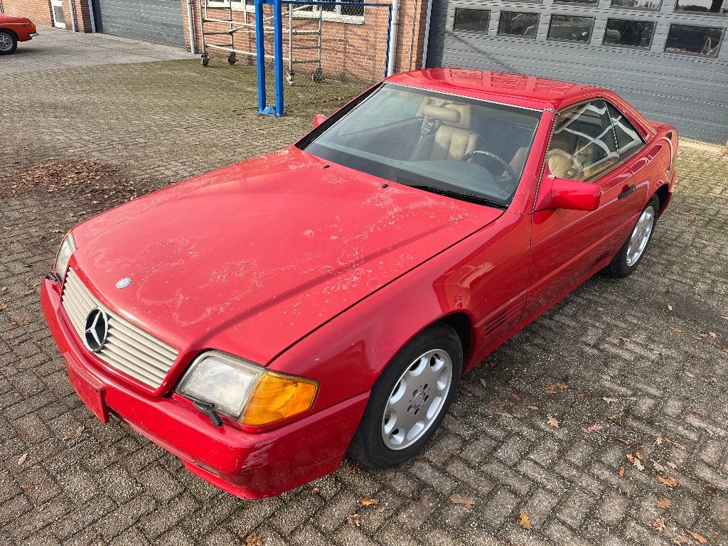 Mercedes-Benz 500SL 1992, Automaat, Achterwielaandrijving, 4973 cc, Beige