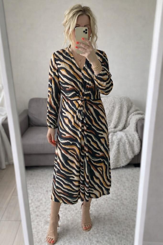 Lange jurk K-Design xxl, Verzenden, Maat 46/48 (XL) of groter, Onder de knie, K-Design