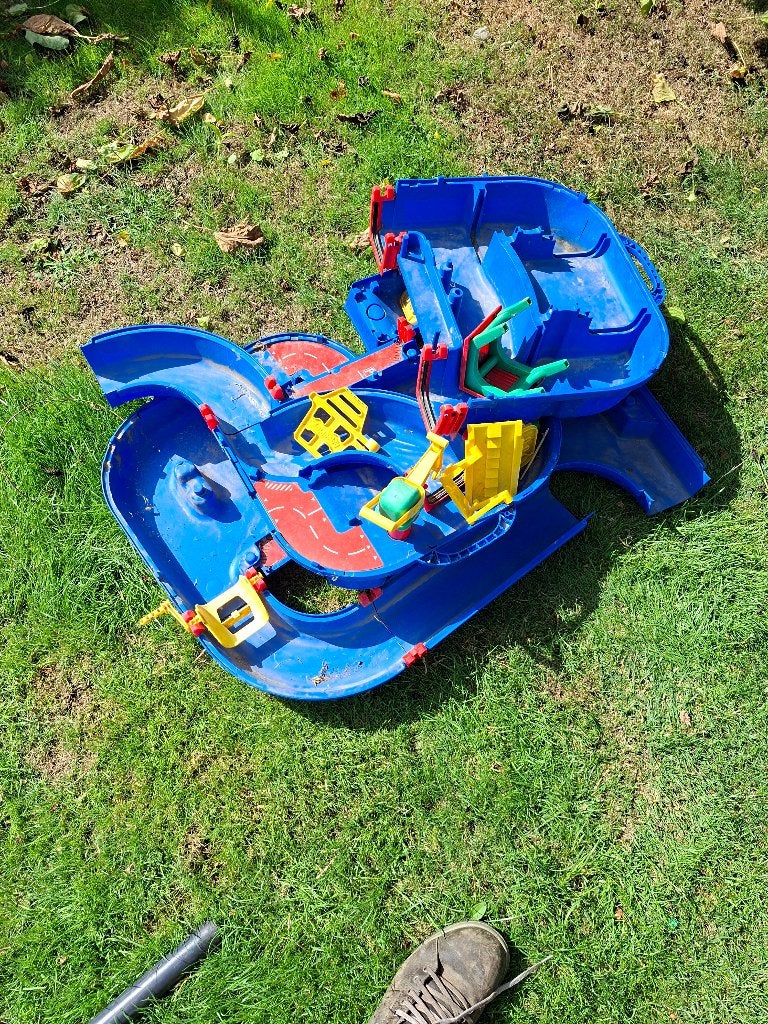 Waterbaan aquaplay, Enlèvement, Utilisé