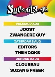 Twee tickets Suikerrock vrijdag 07-08, Twee personen