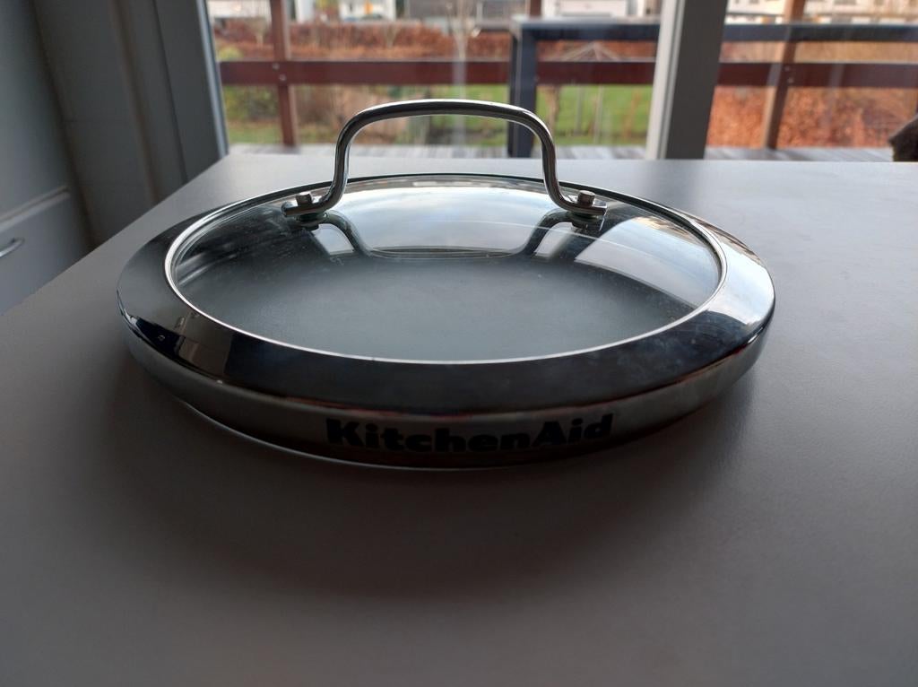 Couvercle en verre KitchenAid, Huis en Inrichting, Keuken | Potten en Pannen, Ophalen, Glas