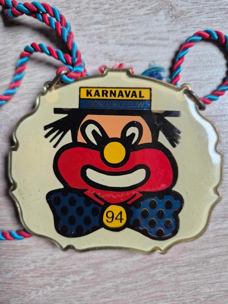 Carnaval medaille Denderleeuw 1994, Ophalen of Verzenden