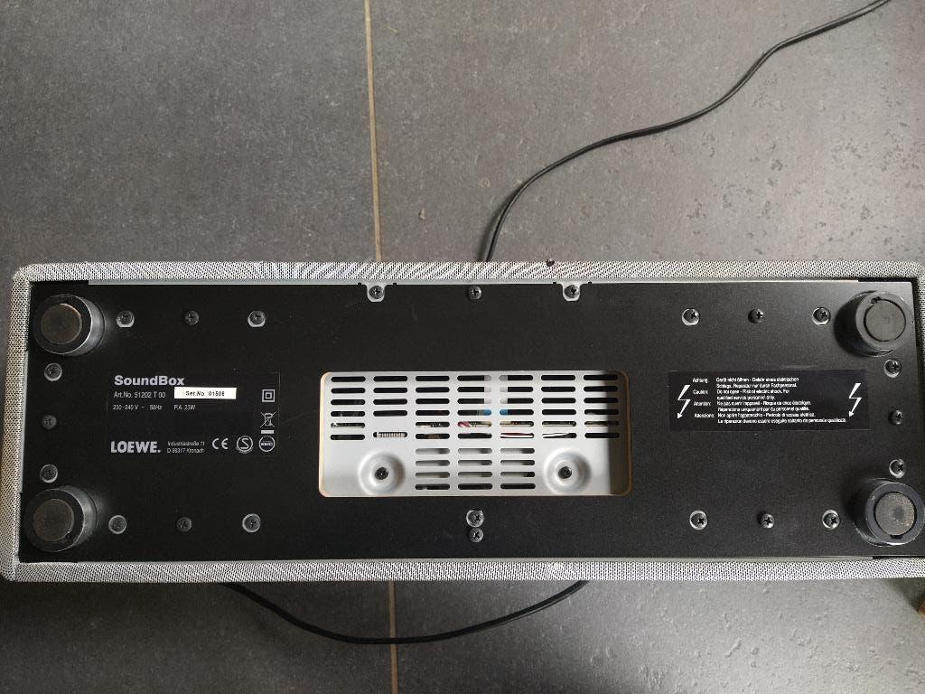 soundbox Loewe, Enlèvement, Ne fonctionne pas